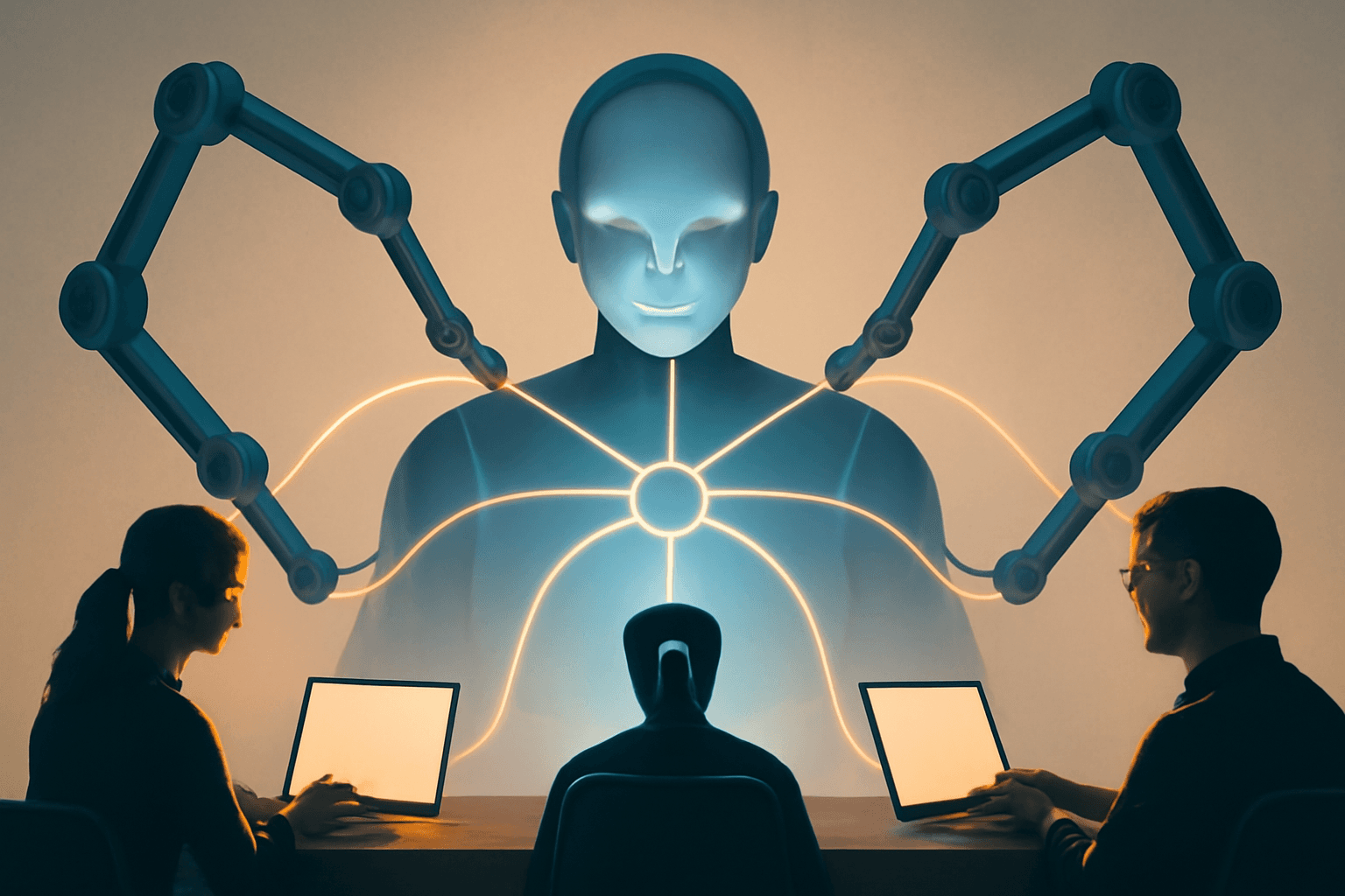 Редакционная обложка к новости «OpenAI сосредоточивает усилия на создании полностью автоматизированного исследователя» в теме ai agents.