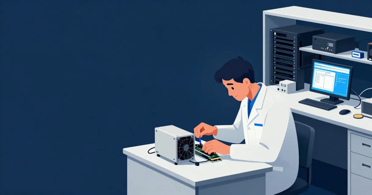 Редакционная сцена о возможном объединении поставщика ИИ-чипов и платформы открытого искусственного интеллекта.